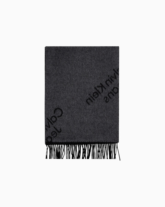 All Over Print Wool Scarf