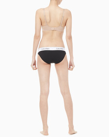 Modern Cotton 3 Pack Bikini, Black/ White/ Grey Heather (Legacy OGH), hi-res