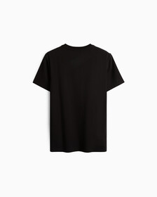 金屬色 Monogram 有機棉 T 裇, Ck Black, hi-res