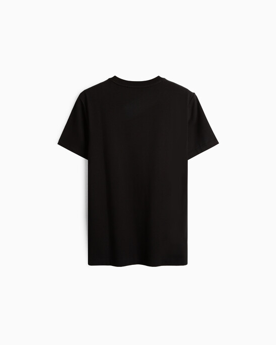 金屬色 Monogram 有機棉 T 裇
