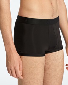 CK BLACK MICRO LOW RISE TRUNK, Black, hi-res