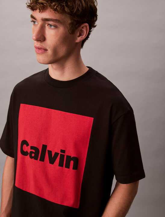 Logo Box Graphic Relaxed T-Shirt