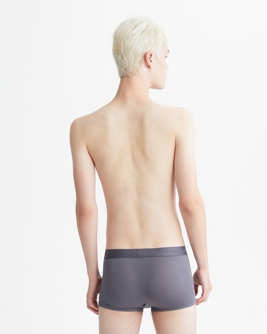 CK Black Ultra Soft Cashmere Low Rise Trunks