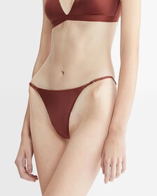 Form To Body High Leg Tanga, Hot Chocolate, hi-res