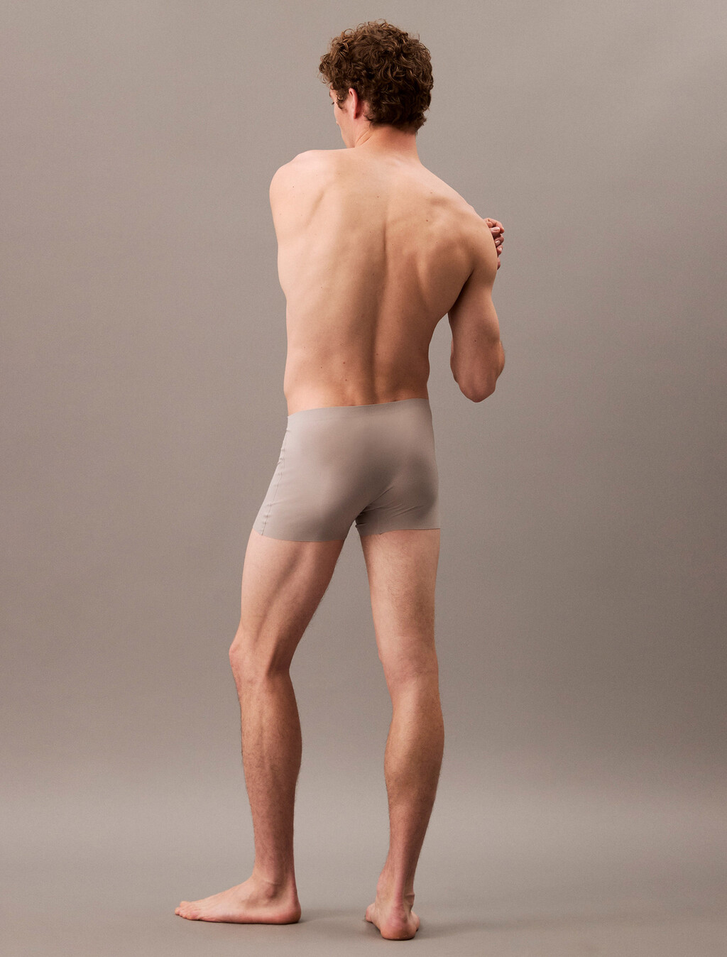 CK Black Bonded Low Rise Trunk, Ash, hi-res