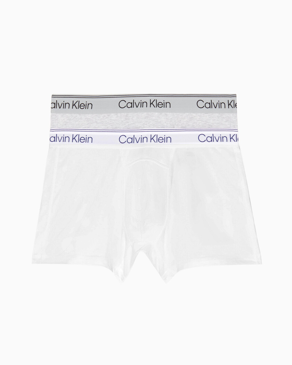 ATHLETIC COTTON 平角內褲 2 件裝, ATHLETIC GREY HEATHER/WHITE, hi-res