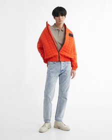 匹馬棉彈性企領修身 POLO 裇, Perfect Taupe, hi-res