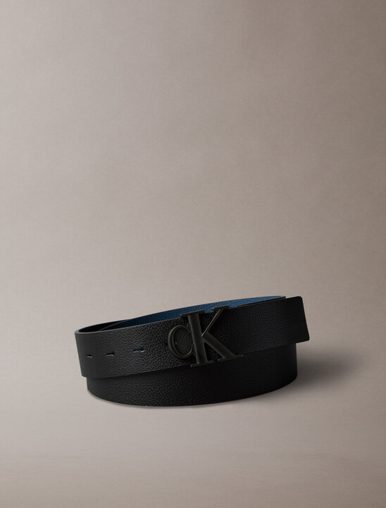 Monogram 雙面皮帶