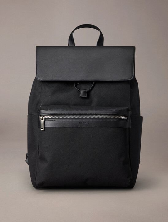 Contrast Flap Backpack