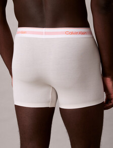 Icon Cotton Air Trunks, CHALK W/ ORANGE GLOW LOGO, hi-res