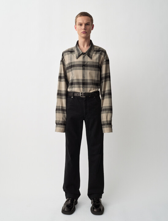 Blakely格紋鈕扣襯衫