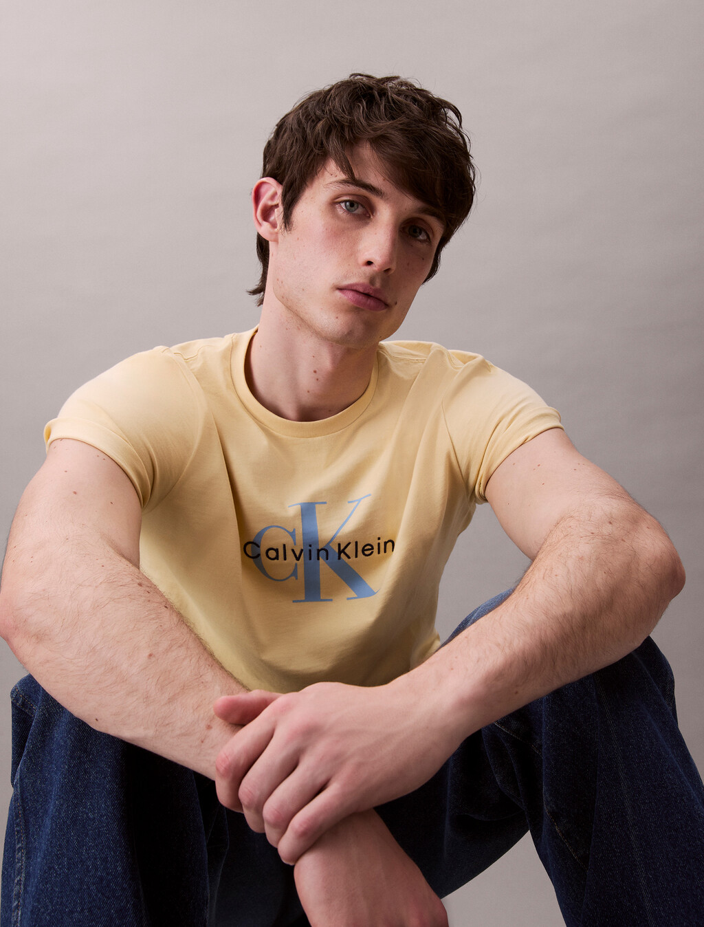 Monogram T-shirt, Sunlight, hi-res