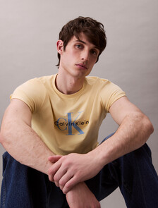 Monogram T-shirt, Sunlight, hi-res