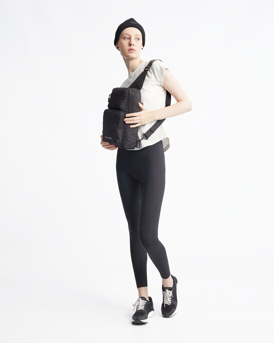 Active Icon Black Sling Bag