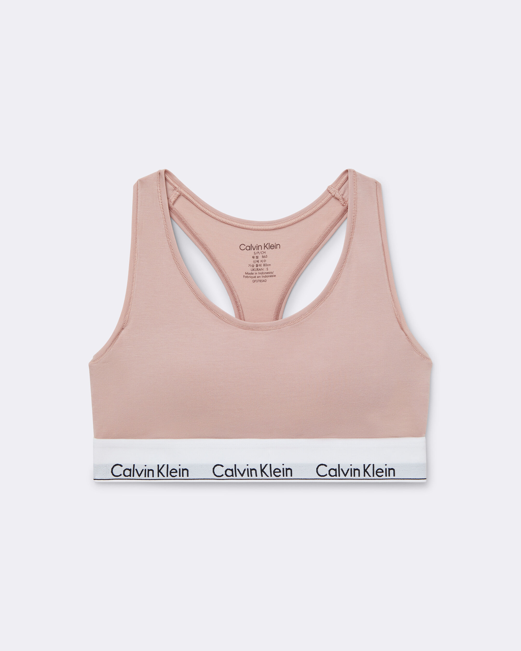 Modern Cotton Lightly Lined Bralette pink Calvin Klein Hong Kong