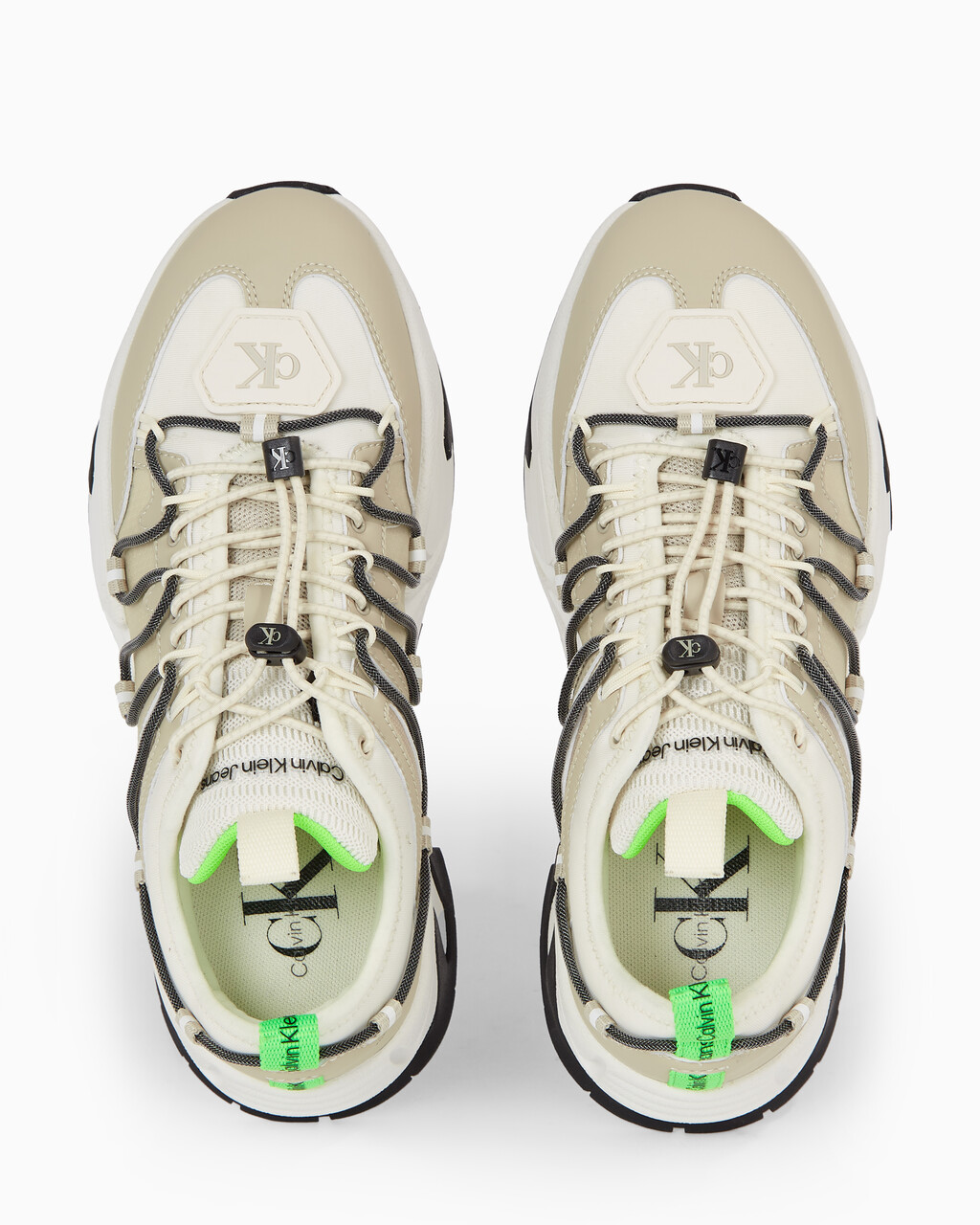 Vibramâ® Chunky Trainers, Eggshell/Creamy White, hi-res