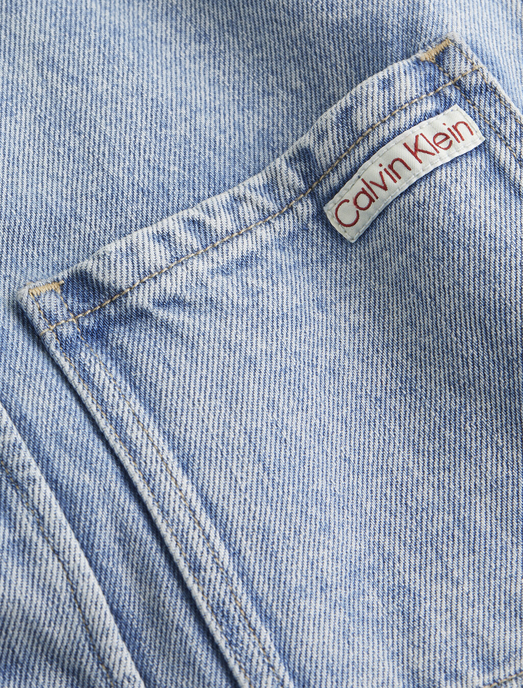 寬鬆牛仔襯衫式外套, Denim Light, hi-res