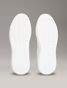 皮革耐用抓地 NYC 運動鞋, White/Black/White, hi-res