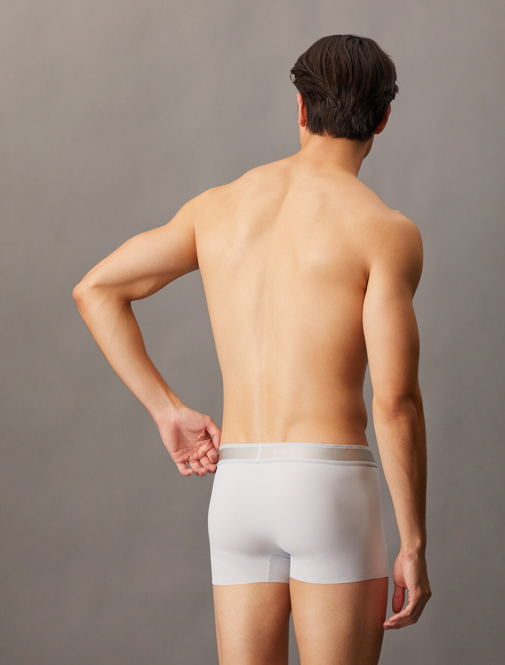 Tonal Logo Microfiber Low Rise Trunks, Plein Air, hi-res