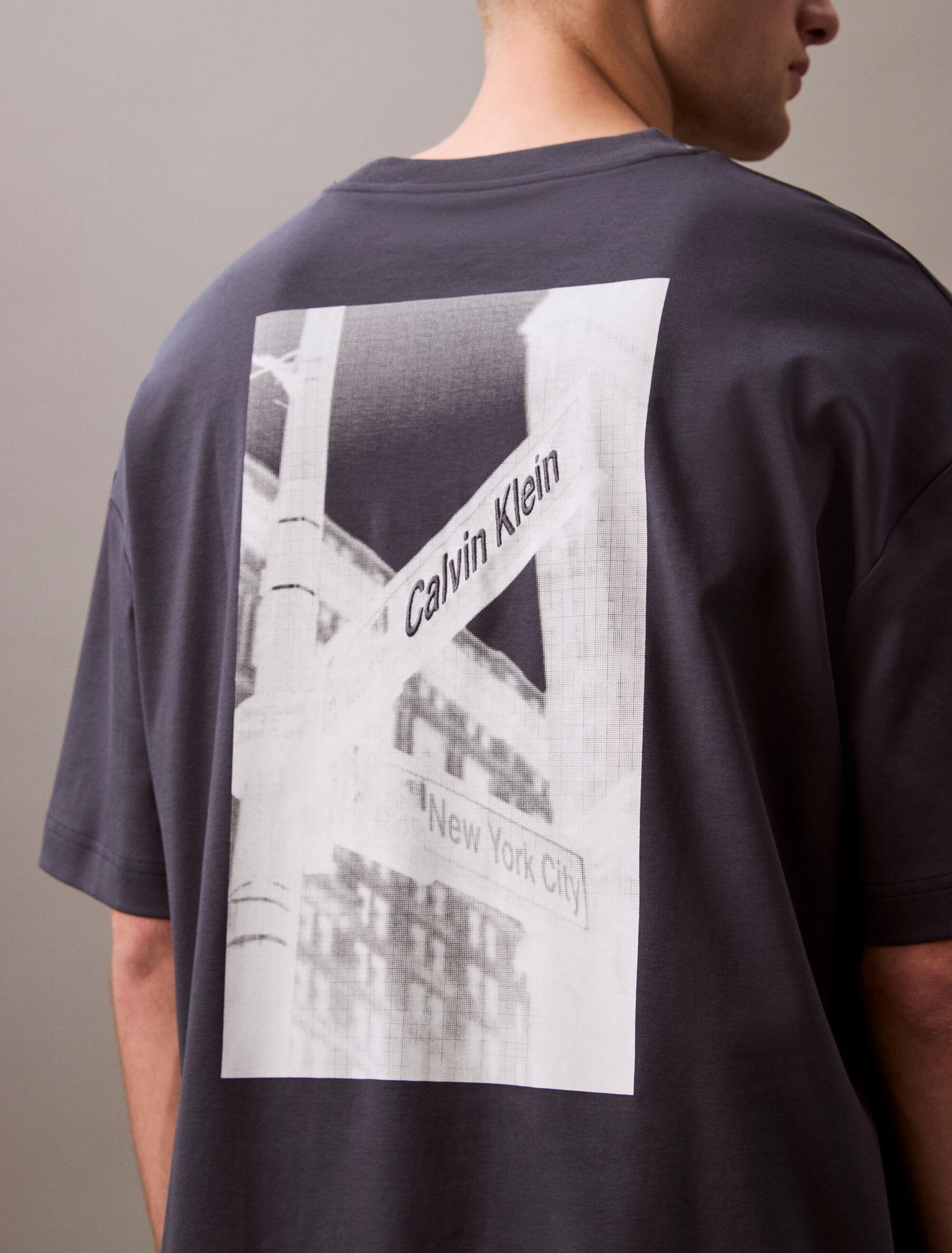 NYCK Graphic Tee | blue | Calvin Klein Hong Kong