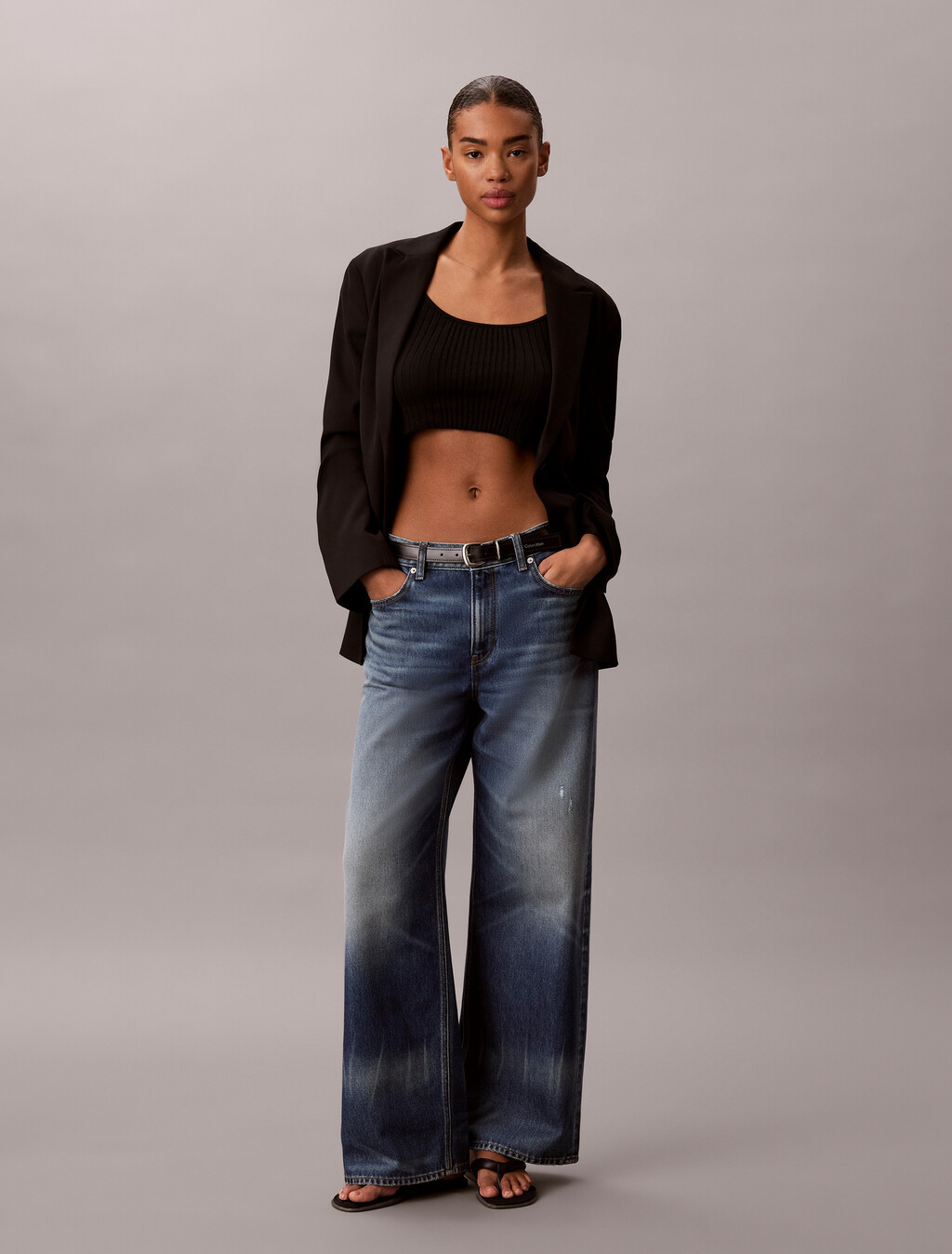 90s Low Rise Baggy 37.5 Jeans, TINTED ESSEX, hi-res