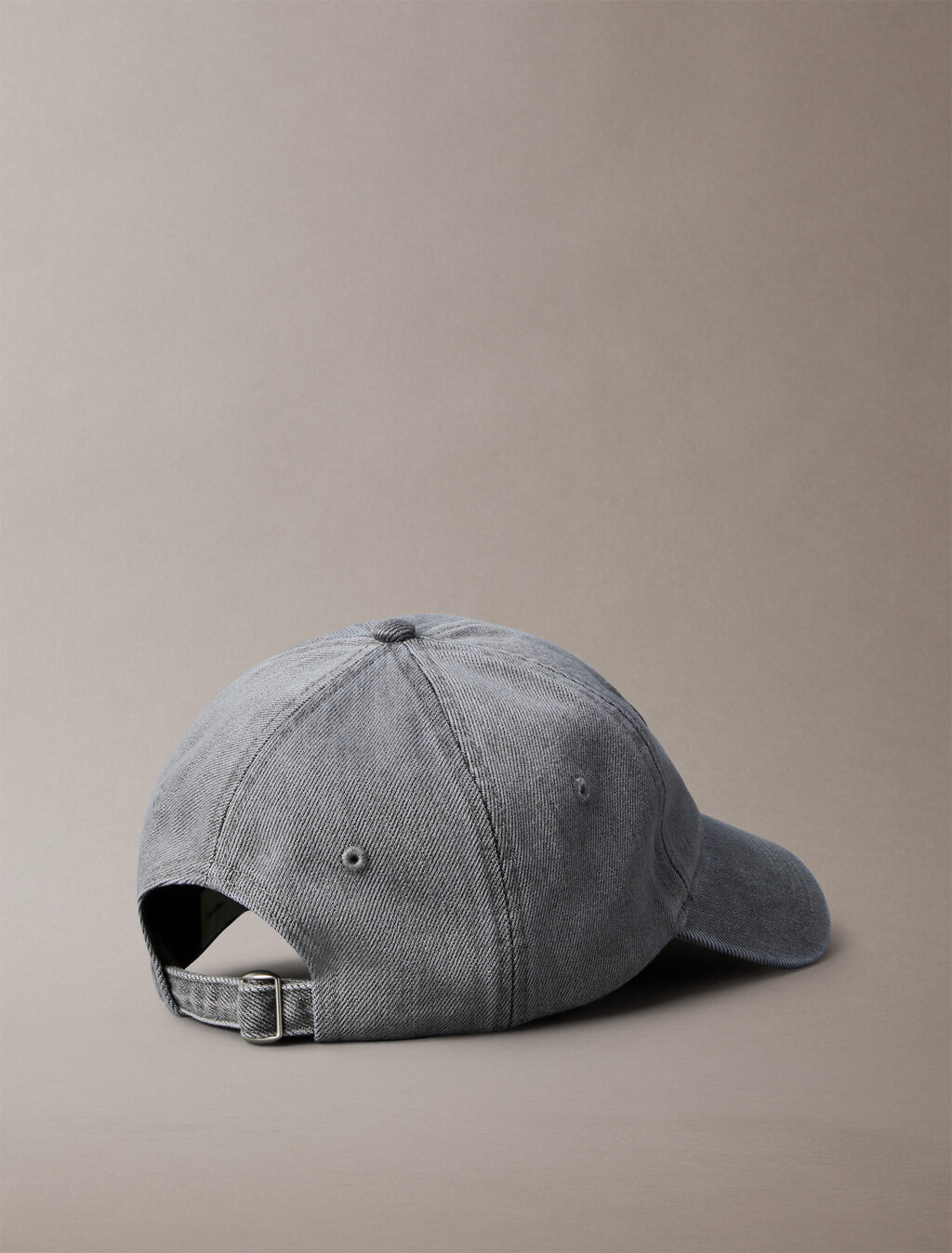 特大 Monogram 標誌牛仔棒球帽, DARK GREY, hi-res