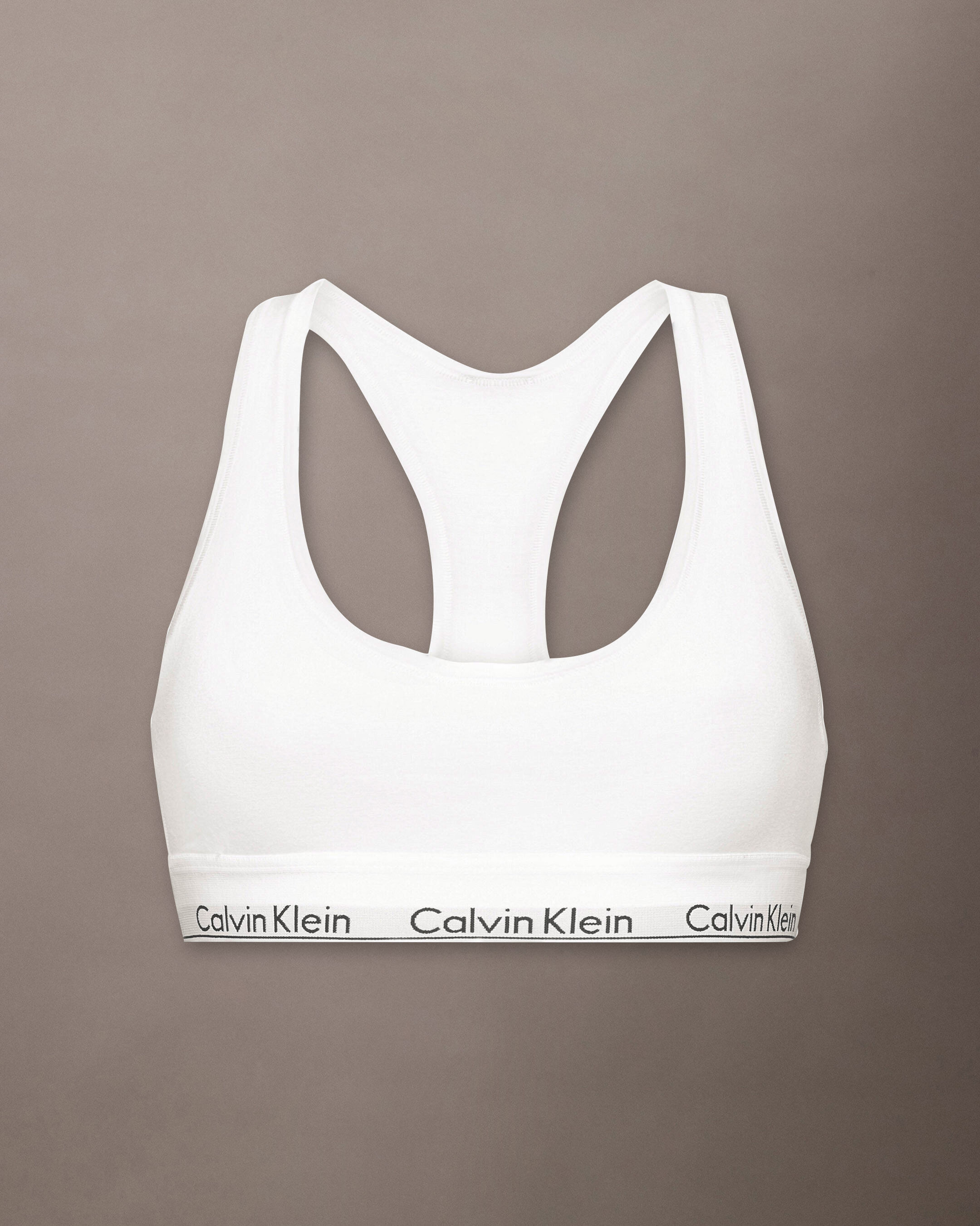 Modern Cotton Lightly Lined Bralette natural Calvin Klein Hong Kong