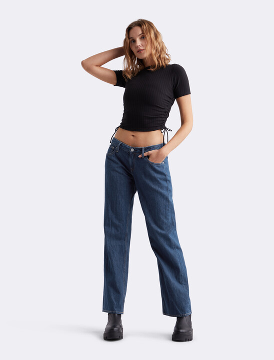 Extreme Low Rise Baggy Jeans