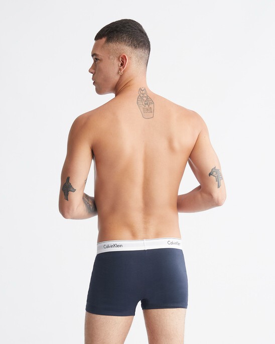 Modern Cotton Stretch 貼身短版四角褲（2 件組）
