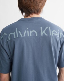 Icon Back Logo Short Sleeve Tee, DARK SLATE, hi-res