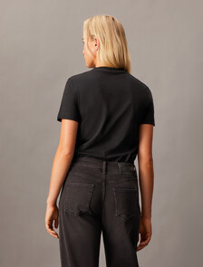 刺繡標誌 T 裇, Ck Black, hi-res