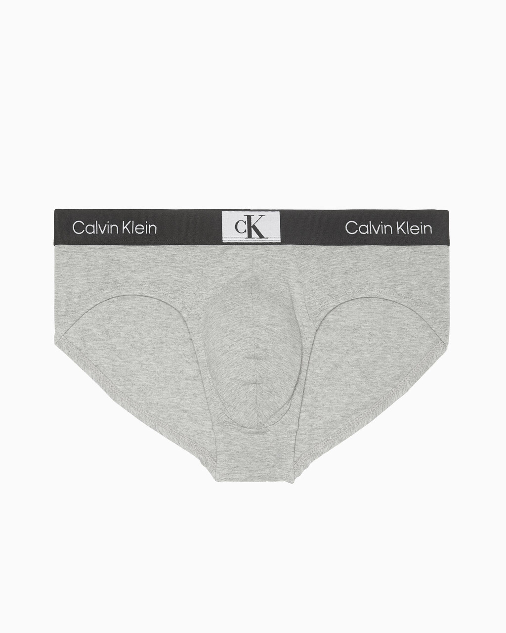 CALVIN KLEIN 1996 棉質低腰三角內褲, Grey Heather, hi-res