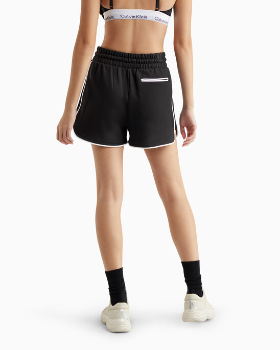 Black & White Piping Shorts