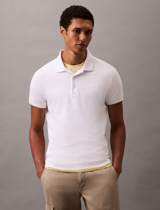 Monogram 壓花標誌飾邊 Polo 衫