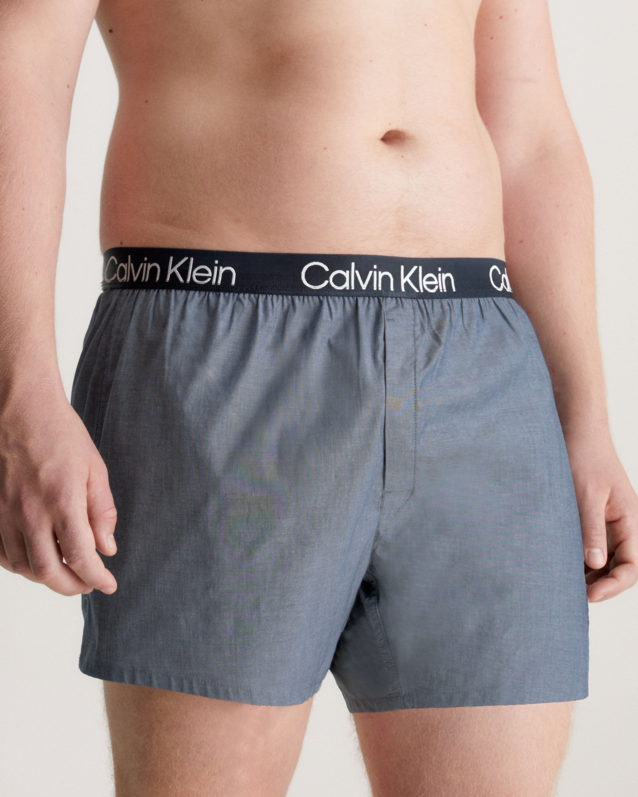 Modern Structure Slim Fit Boxers BLUEBERRY CHAMBRAY Calvin