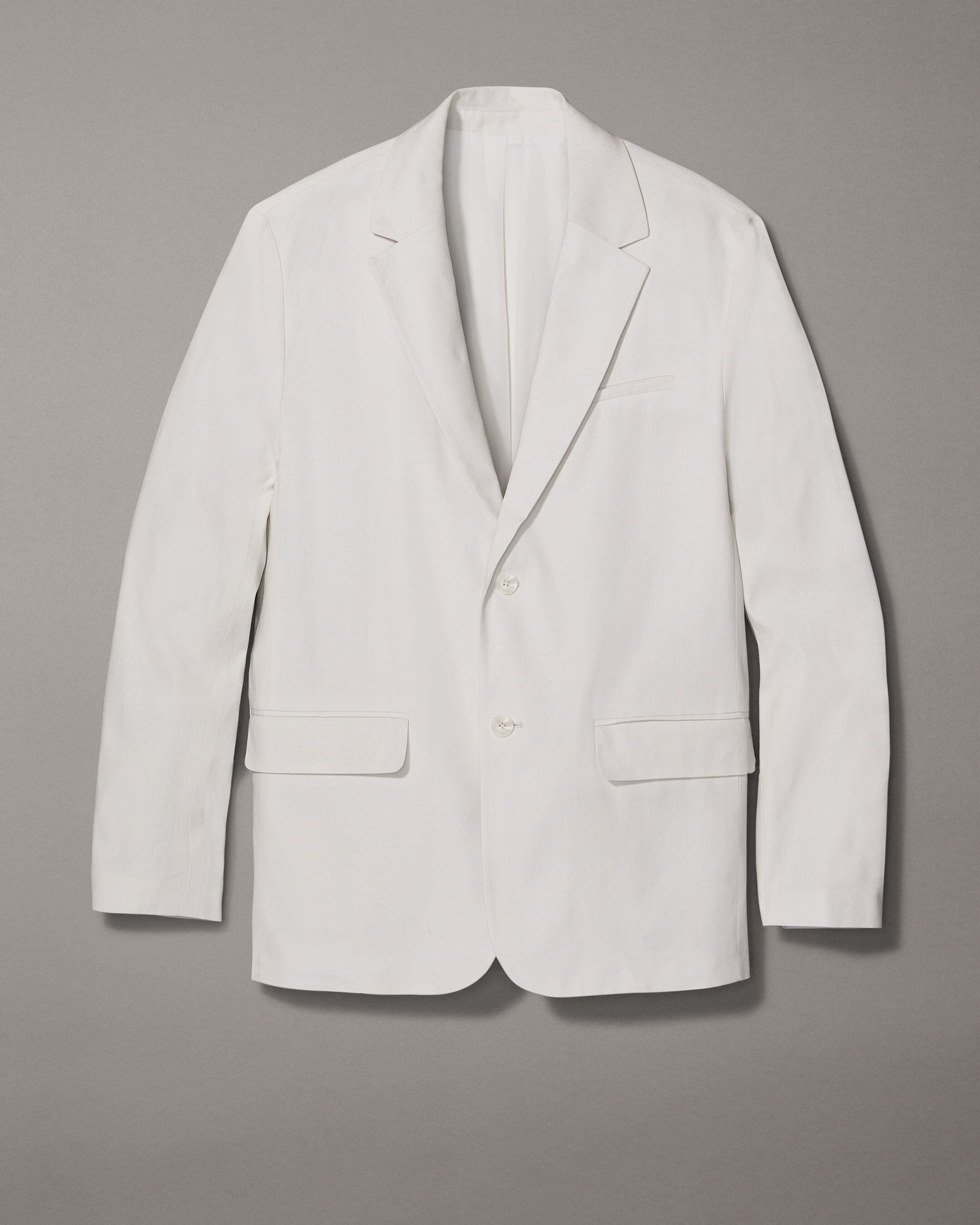 Linen Blend Blazer brown Calvin Klein Hong Kong