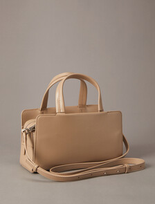 CK Attaché Small Satchel, Savannah Tan, hi-res