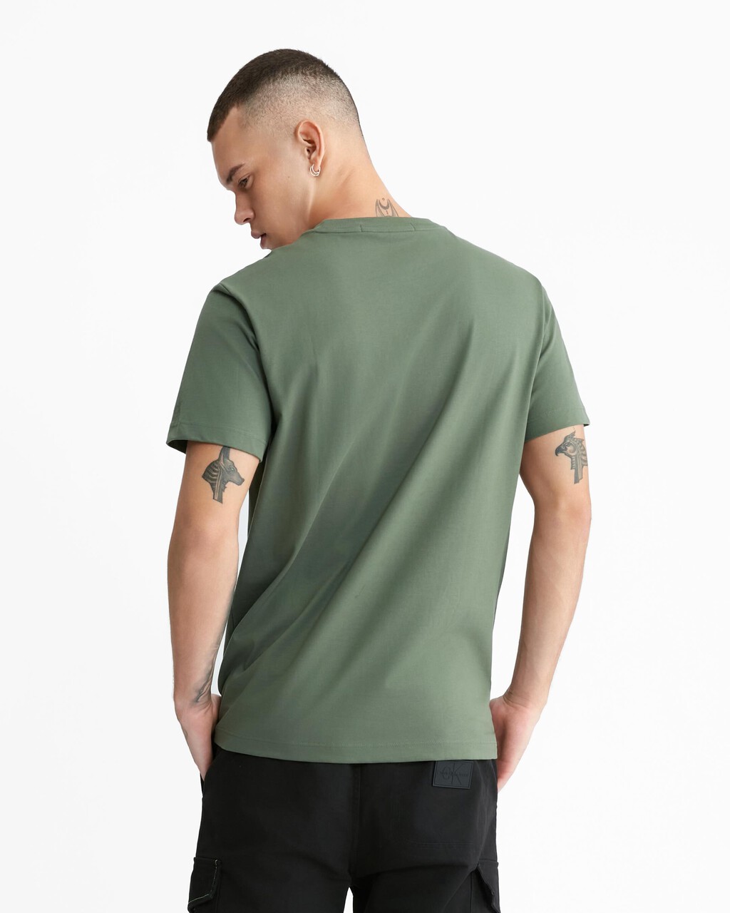 Monologo 有機棉 T 恤, Thyme, hi-res