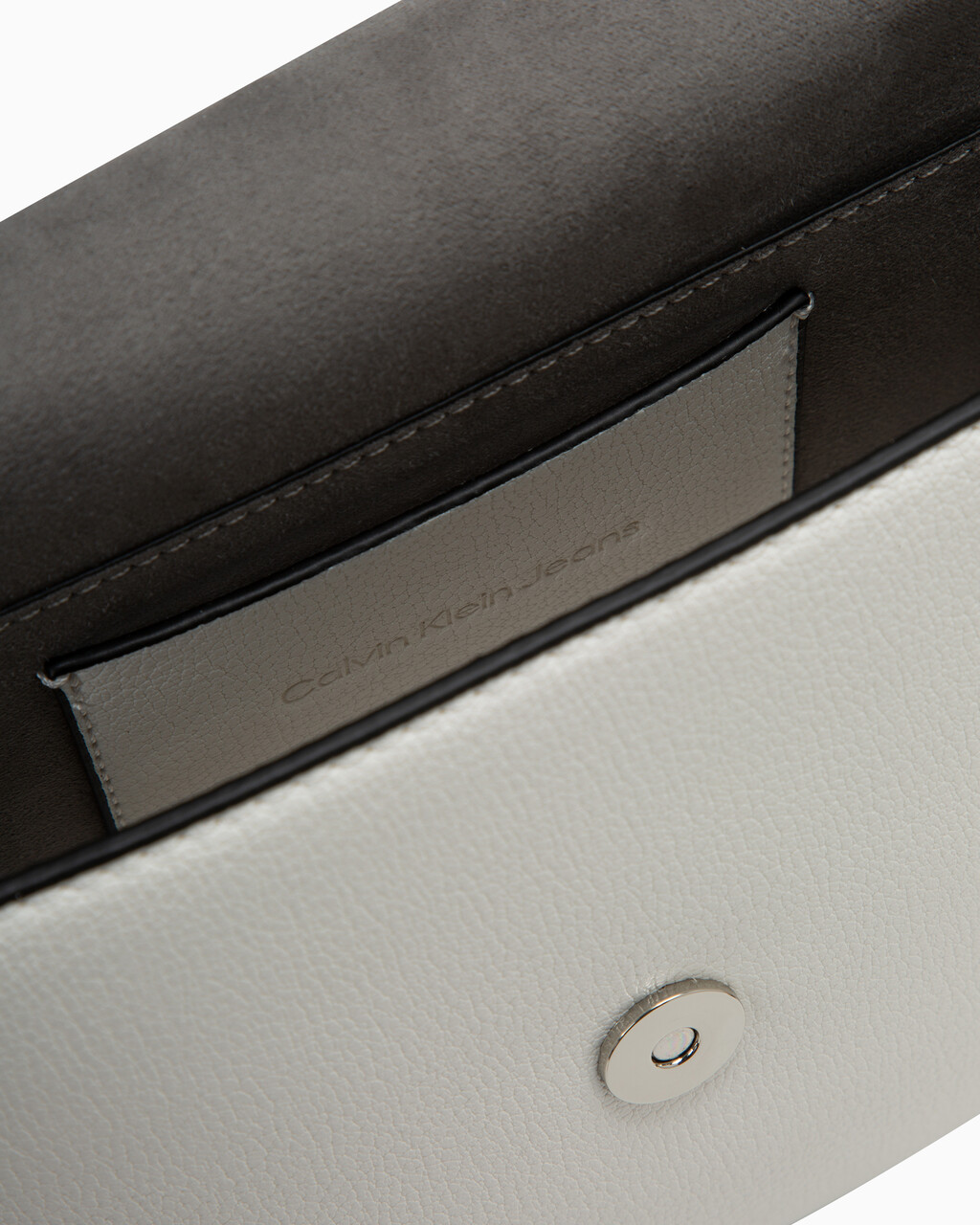 Ckj Minimal Monogram 馬鞍袋, BRIGHT WHITE, hi-res