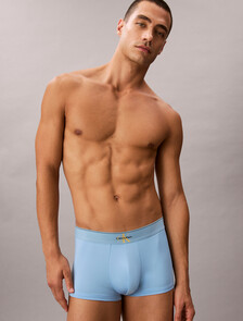 Monogram 圖案低腰平口內褲, gulf blue w/ pale marigold, hi-res