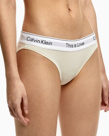 MODERN COTTON THIS IS LOVE BIKINI, Ivory, hi-res