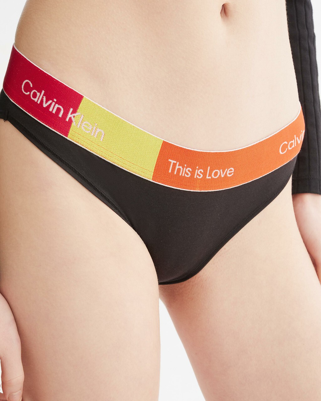 Pride Color Block Bikini, Black, hi-res