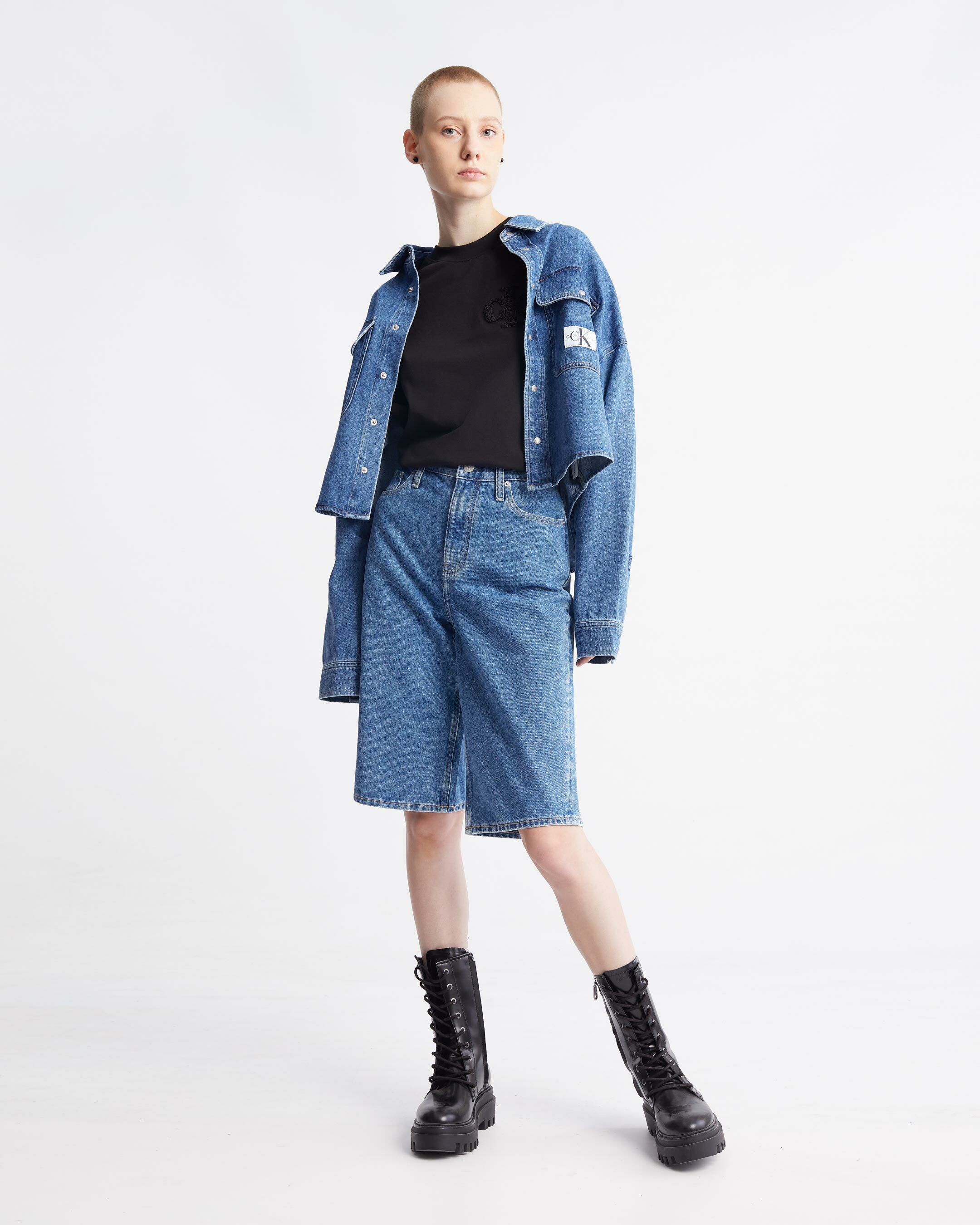 Calvin klein mom shorts new arrivals