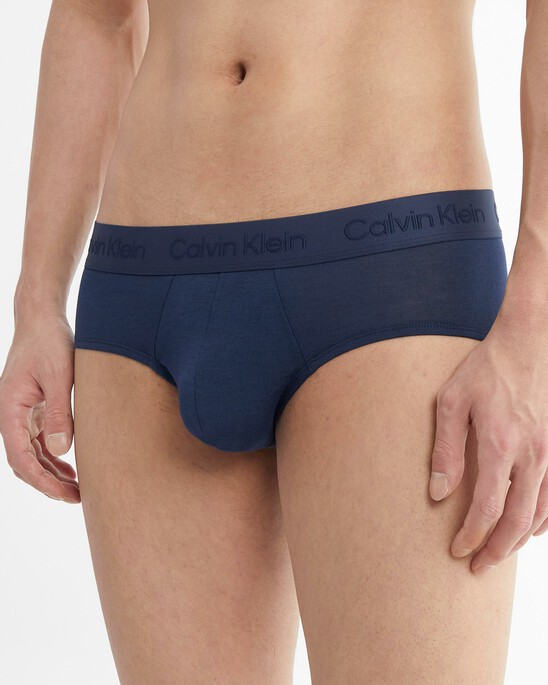 CK Black Ultra Soft Cashmere Hipster Briefs