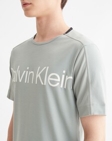ACTIVE ICON WORKOUT TEE, GREEN MILIEU, hi-res