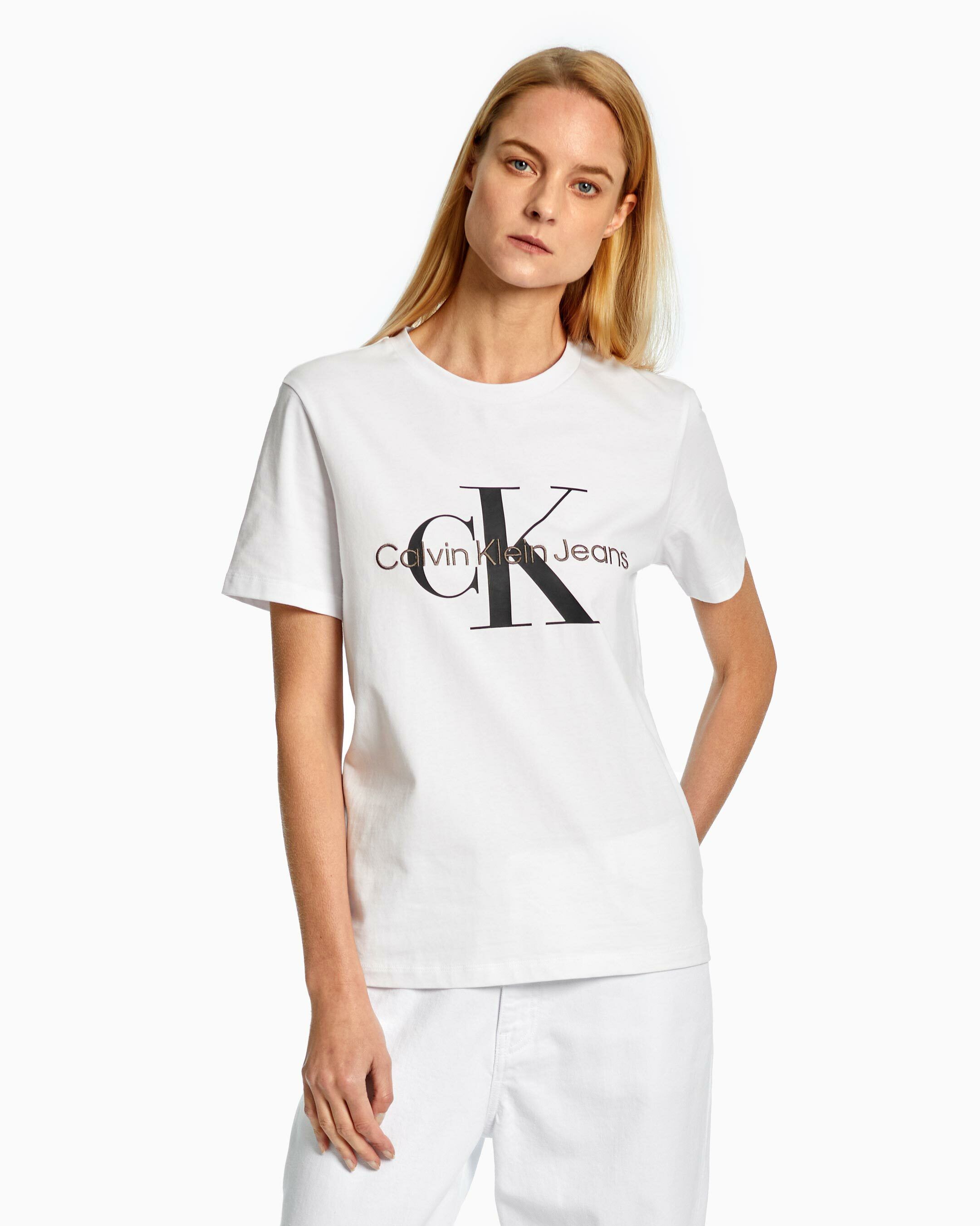 Calvin klein sale monogram white