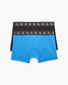 男童 2 件裝 CK ONE 內褲, Electricaqua/Pvhblack, hi-res