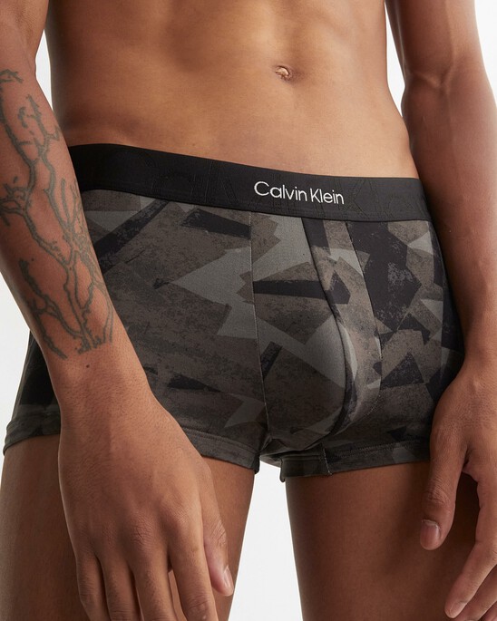 Embossed Icon Low Rise Trunks