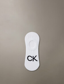 CK Logo No Show Liner Socks, BLACK, hi-res