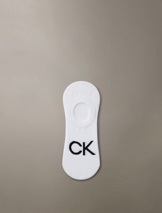 CK Logo No Show Liner Socks